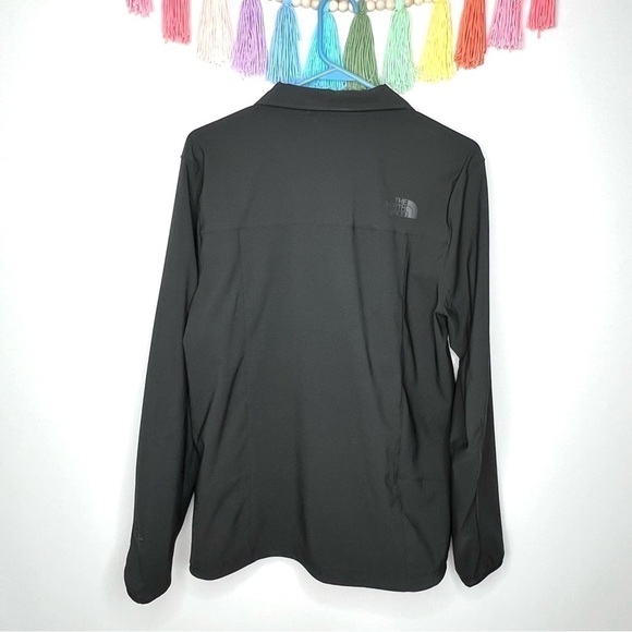 The North Face Charcoal Grey Gray Men’s Lightweight Zip Up Jacket Size Medium - Picture 9 of 12